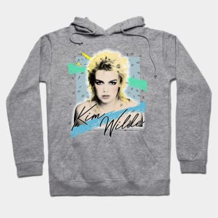 Kim Wilde / 80s Aesthetic Fan Art Design Hoodie